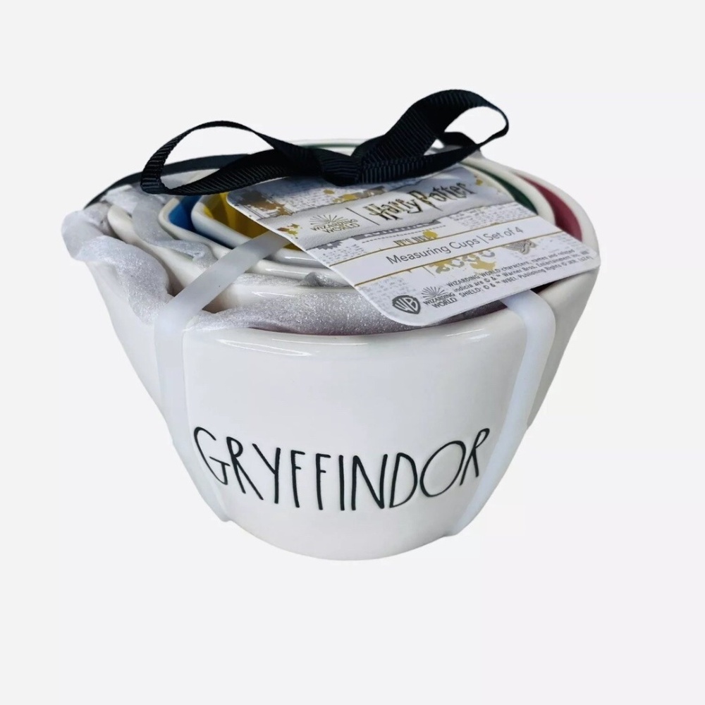 Rae Dunn Harry Potter 4 Houses Measuring Cups Set